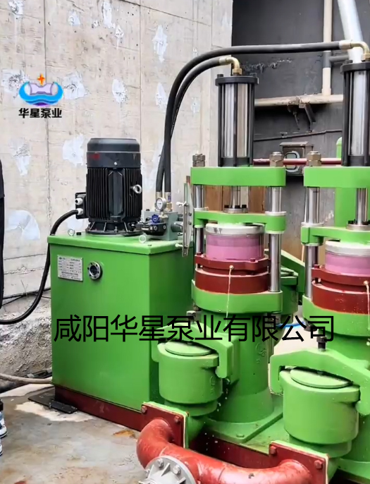 印染廠華星UBH300柱塞泵使用現場